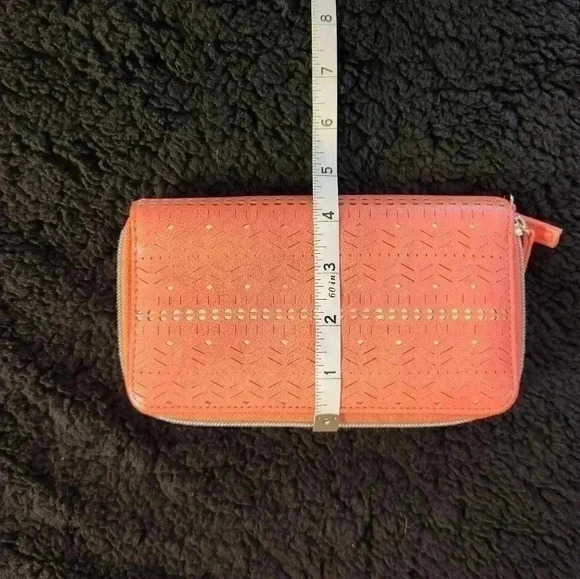 Corral and gold large wallet - Picture 6 of 10